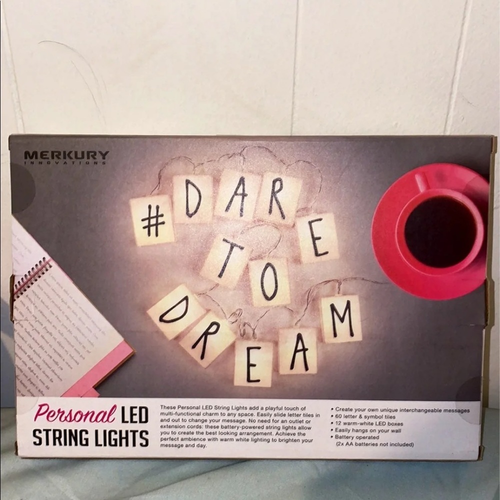 DIY personal string lights LED